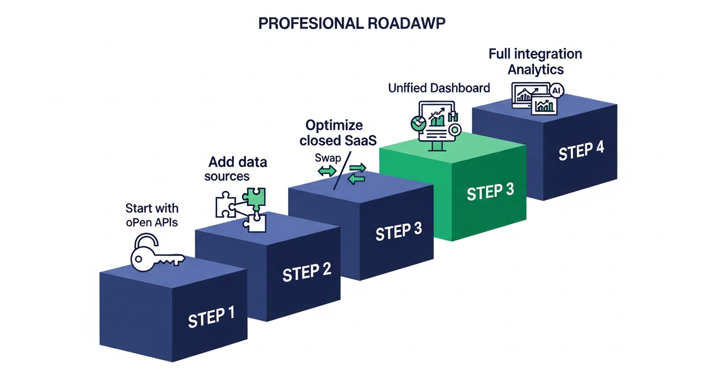 VertexAI統合の段階的な4ステップロードマップ